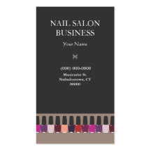 Nail Salon Business Card