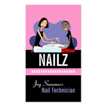 Nail Salon Business Cards