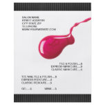 Nail Salon Price List Flyer