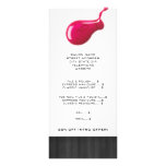 Nail Salon Price List Rack Cards rack cards