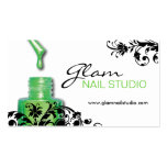 Nail Technician Business Card business cards