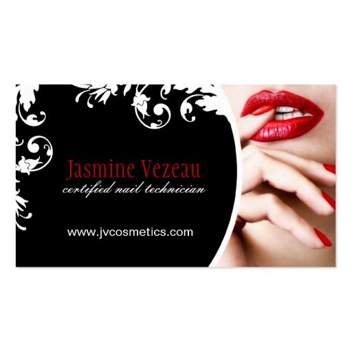 Nail Technician Business Cards Zazzle