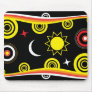 Naive funky pattern mouse pad