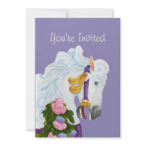 Najira Carousel Horse Invitation