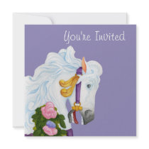 Najira Carousel Horse Invitation