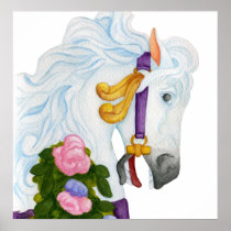 Najira Carousel Horse Print