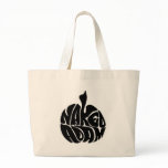 Naked Adam Black Logo bags
