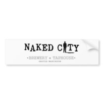 Naked City Bumper Sticker