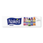 Naked Juice bumper stickers