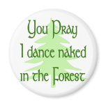 Naked Pagan magnets