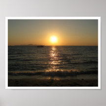 Naklua Beach Sunset ... Chonburi, Thailand Posters