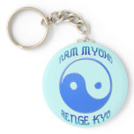 'Nam Myoho Renge Kyo' Yin & Yang Buddhism keychains