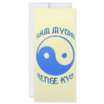 'Nam Myoho Renge Kyo' Yin & Yang Buddhism rack cards