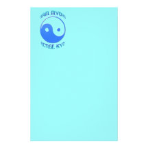 'Nam Myoho Renge Kyo' Yin & Yang Buddhism Customized Stationery