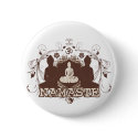 Namaste Buddha buttons