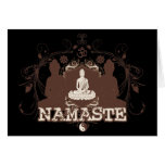 Namaste Buddha Greeting Cards