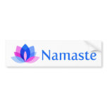 NAMASTE bumper stickers
