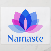 NAMASTE FLYER DESIGN