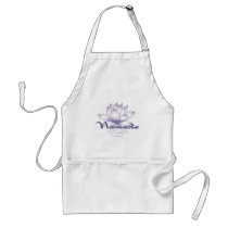 Namaste Lotus Lavender Apron