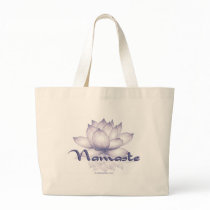 Namaste Lotus Lavender Bags