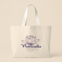 Namaste Lotus Lavender bags