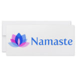 NAMASTE rack cards