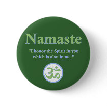 Namaste - with quote and Om symbol