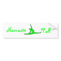 Namaste Y'all bumper sticker bumper stickers