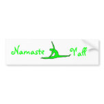 Namaste Y'all bumper sticker bumper stickers
