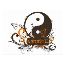 Namaste Yin Yang Postcards