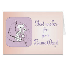 Name Day Best Wishes Card