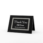 NAME  Ring Bearer Chequerboard Wedding THANK YOU
