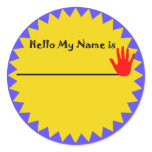 Name Tag Stickers