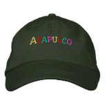 Namedrop Nation_Acapulco multi-coloured embroidered hats