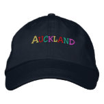 Namedrop Nation_Auckland multi-coloured embroidered hats