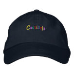 Namedrop Nation_Castilleja Multi-coloured embroidered hats