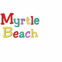 Namedrop Nation_Myrtle Beach Multi-coloured Hoodie