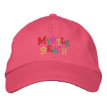 Namedrop Nation_Myrtle Beach multicolored embroidered hats