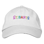 Namedrop Nation_St. Barts multi-coloured embroidered hats