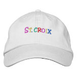 Namedrop Nation_St. Croix multi-coloured embroidered hats