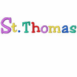 Namedrop Nation_St. Thomas multicolor embroidered embroidered shirts