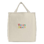 Namedrop Nation_Venice Beach Multi-coloured embroidered bags