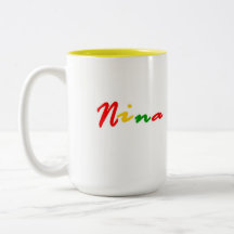 Namen Tasse Nina