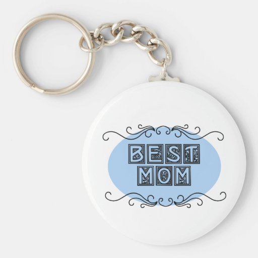 Nameplate Best Mum T-shirts and Gifts Key Chain