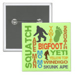 Names For Bigfoot Pinback Buttons