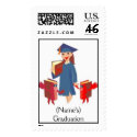 (Name's)  Graduation Postage Stamp