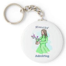 Names&Meanings - Emily Keychains