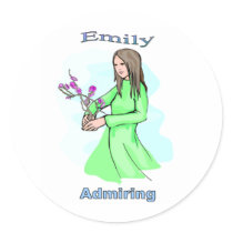 Names&Meanings - Emily Stickers