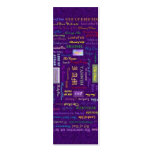 names of God bookmark Business Card Template