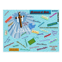 Names of God Post Card